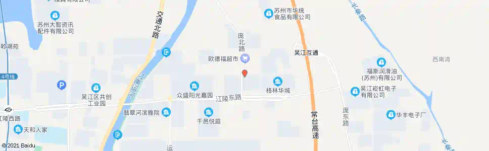 苏州华东商业城东_公交站地图_苏州公交_妙搜公交查询2025