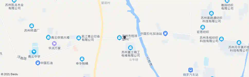 苏州夜有桥_公交站地图_苏州公交_妙搜公交查询2025