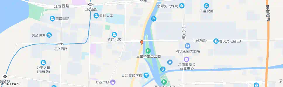 苏州江兴大桥_公交站地图_苏州公交_妙搜公交查询2025