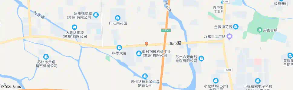 苏州重村_公交站地图_苏州公交_妙搜公交查询2025