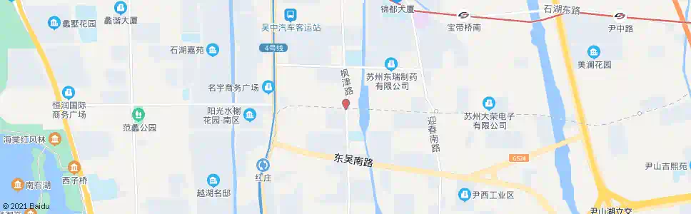 苏州澄湖路枫津路西_公交站地图_苏州公交_妙搜公交查询2025