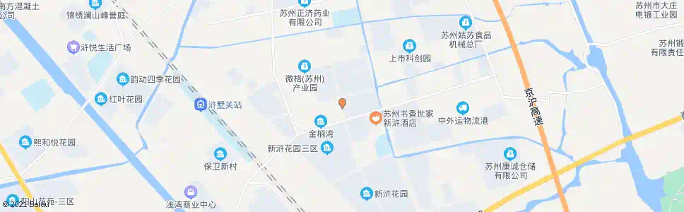 苏州金榈湾东_公交站地图_苏州公交_妙搜公交查询2025