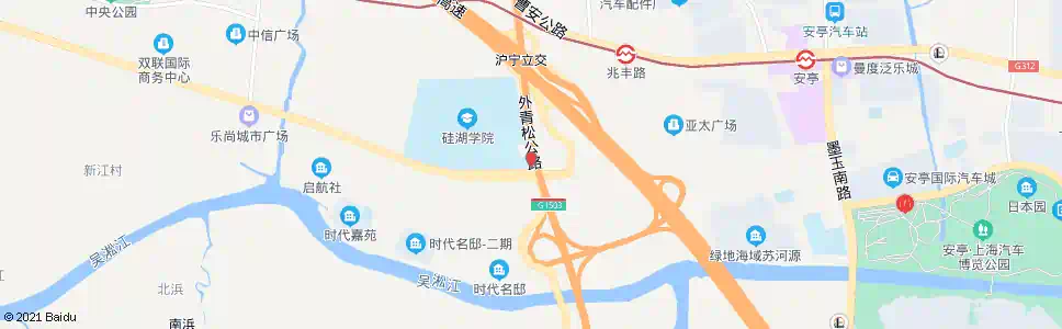 苏州硅湖大学东门_公交站地图_苏州公交_妙搜公交查询2025