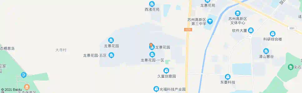 苏州龙景花园三区_公交站地图_苏州公交_妙搜公交查询2025