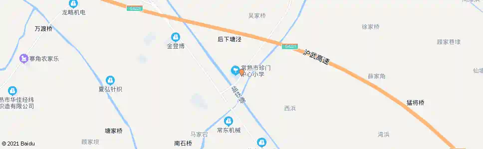苏州珍门小学_公交站地图_苏州公交_妙搜公交查询2025