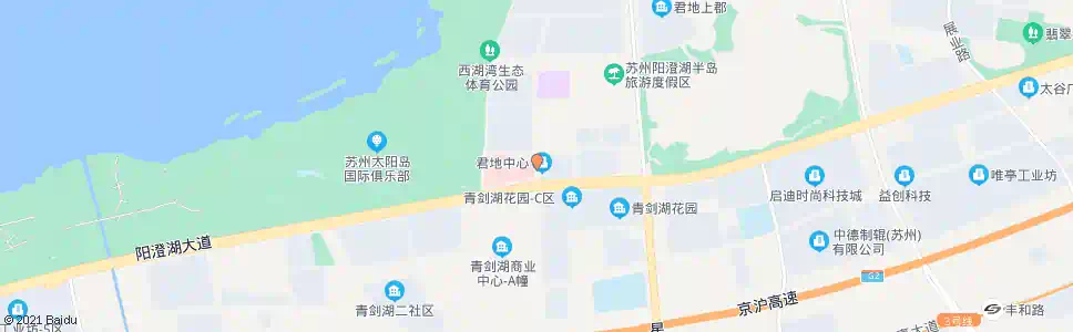 苏州星湖医院_公交站地图_苏州公交_妙搜公交查询2025