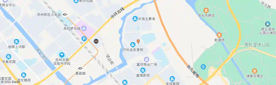 苏州藕巷新村_公交站地图_苏州公交_妙搜公交查询2025