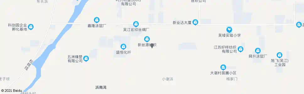 苏州大谢村委会_公交站地图_苏州公交_妙搜公交查询2025