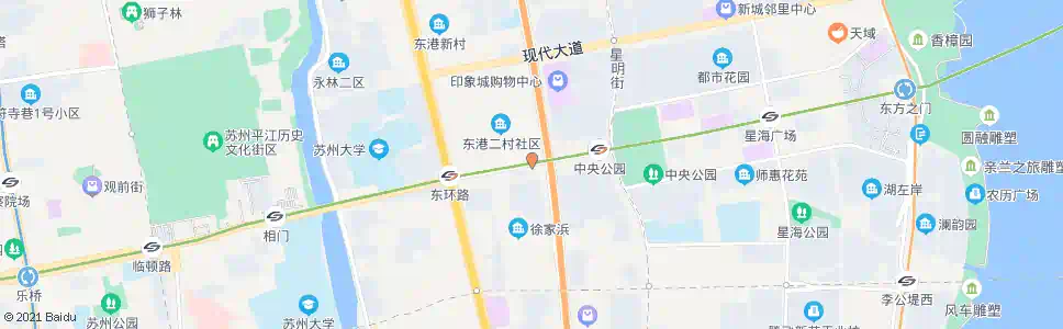 苏州韶山花园_公交站地图_苏州公交_妙搜公交查询2025