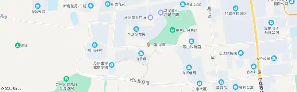 苏州杜家村华山路_公交站地图_苏州公交_妙搜公交查询2025