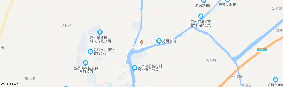 苏州岸山村_公交站地图_苏州公交_妙搜公交查询2025