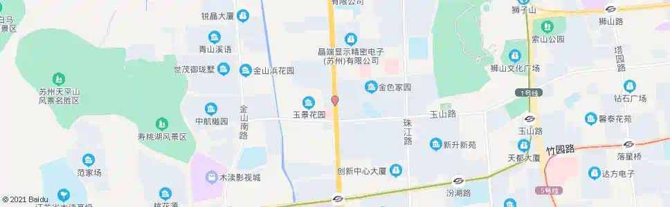 苏州金色家园西_公交站地图_苏州公交_妙搜公交查询2025