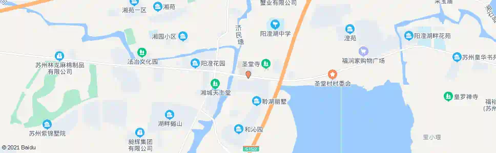 苏州阳澄湖医院_公交站地图_苏州公交_妙搜公交查询2025