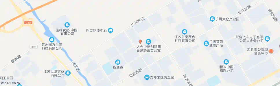 苏州青岛东路_公交站地图_苏州公交_妙搜公交查询2025