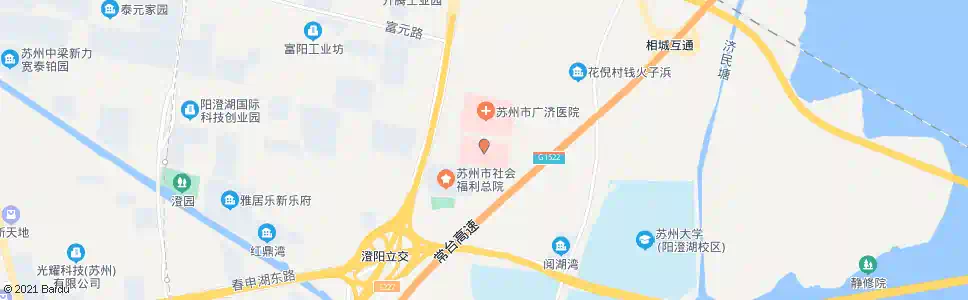 苏州第五人民医院_公交站地图_苏州公交_妙搜公交查询2025