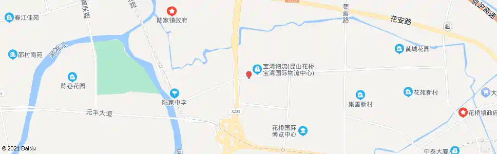 苏州宝湾物流_公交站地图_苏州公交_妙搜公交查询2025