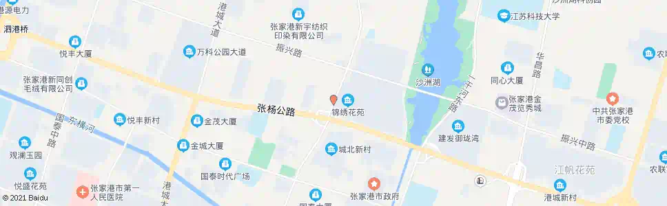 苏州锦绣花园_公交站地图_苏州公交_妙搜公交查询2025