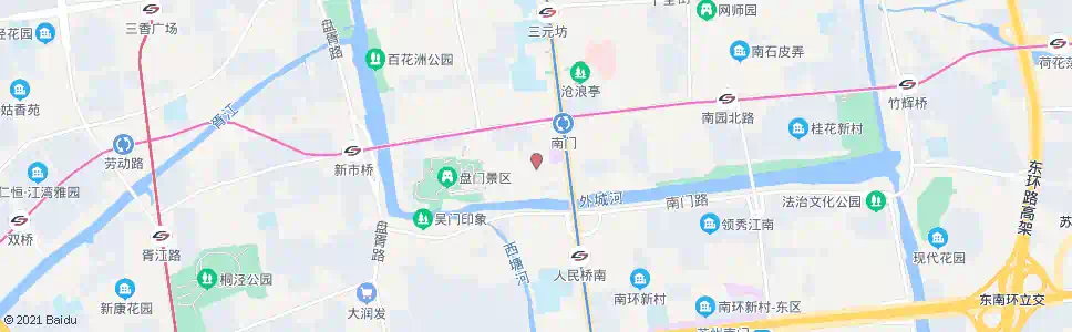 苏州西二路_公交站地图_苏州公交_妙搜公交查询2025