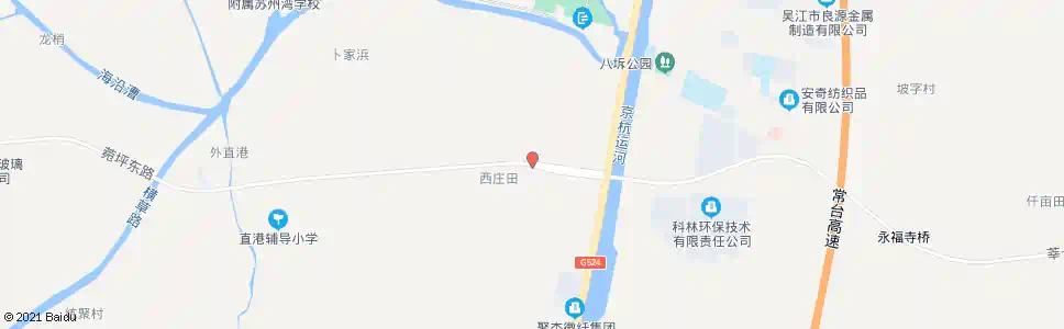 苏州科林大桥西_公交站地图_苏州公交_妙搜公交查询2025