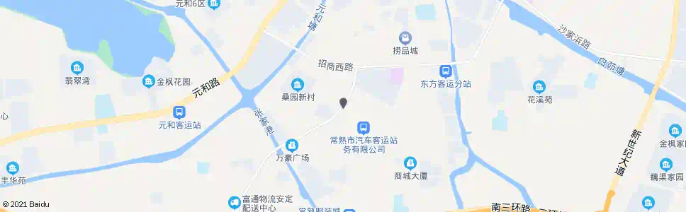 苏州招商南路_公交站地图_苏州公交_妙搜公交查询2025