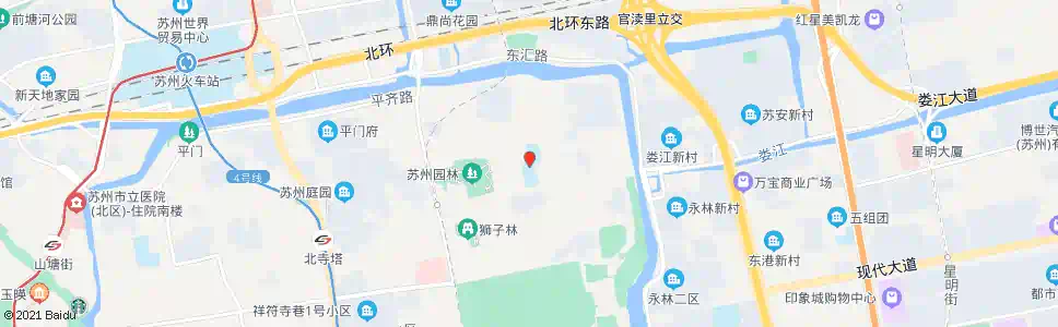 苏州园区六中_公交站地图_苏州公交_妙搜公交查询2025