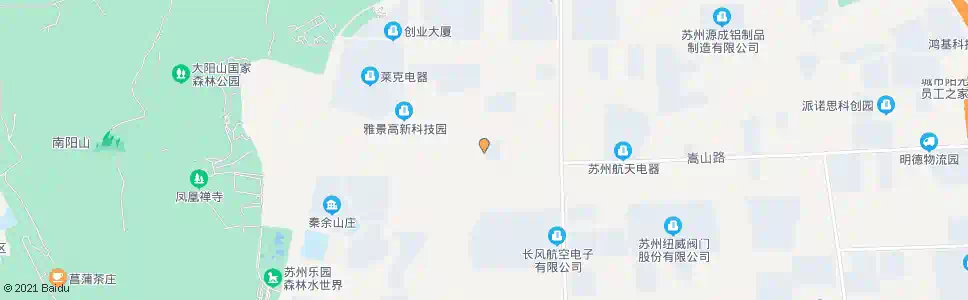 苏州石阳路嵩山路北_公交站地图_苏州公交_妙搜公交查询2025
