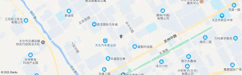 苏州大成工业园_公交站地图_苏州公交_妙搜公交查询2025