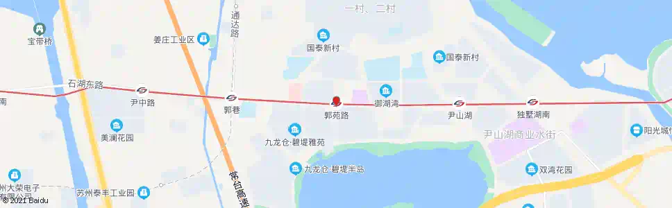苏州郭苑路_公交站地图_苏州公交_妙搜公交查询2025