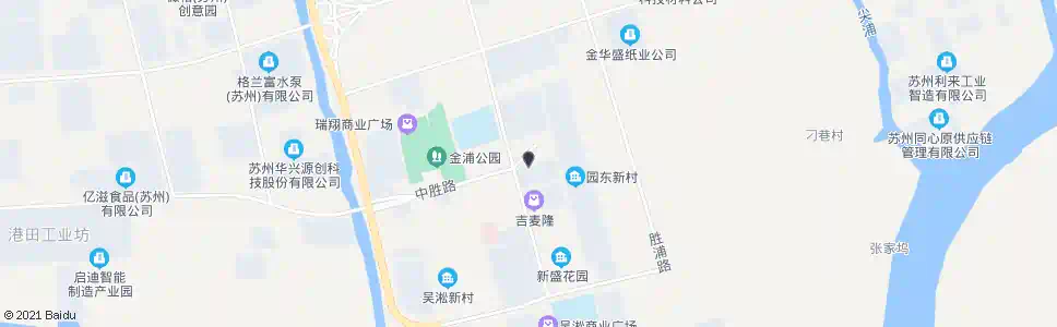 苏州胜浦邻居中心_公交站地图_苏州公交_妙搜公交查询2025