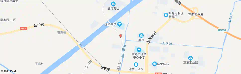 苏州谢桥_公交站地图_苏州公交_妙搜公交查询2025
