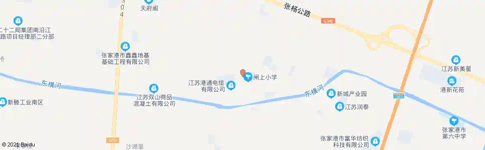 苏州闸上小学_公交站地图_苏州公交_妙搜公交查询2025