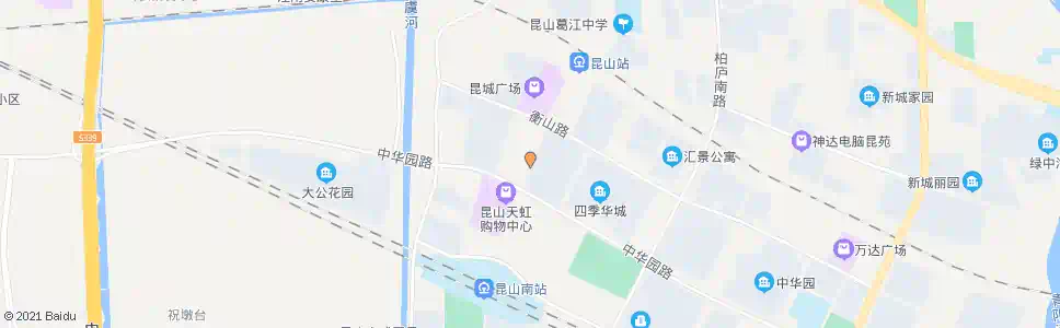 苏州人民南路衡山路_公交站地图_苏州公交_妙搜公交查询2025