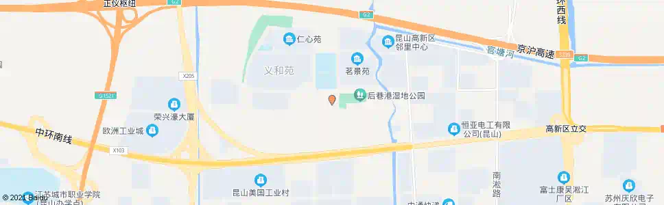 苏州南星渎_公交站地图_苏州公交_妙搜公交查询2025
