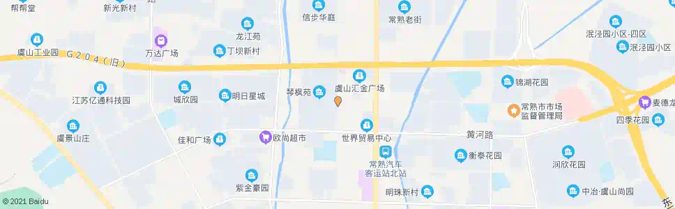 苏州琴枫苑华山路_公交站地图_苏州公交_妙搜公交查询2025
