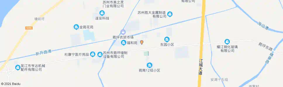 苏州菀南服务站_公交站地图_苏州公交_妙搜公交查询2025