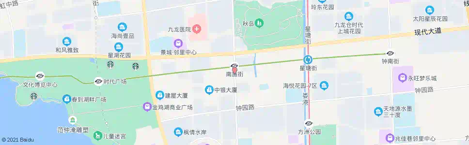 苏州园区城管大厦①_公交站地图_苏州公交_妙搜公交查询2025
