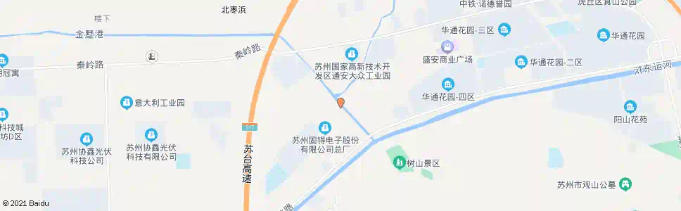 苏州通安桥_公交站地图_苏州公交_妙搜公交查询2025