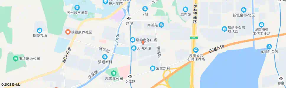 苏州溪东新村二区_公交站地图_苏州公交_妙搜公交查询2025