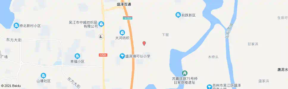 苏州前跃村_公交站地图_苏州公交_妙搜公交查询2025