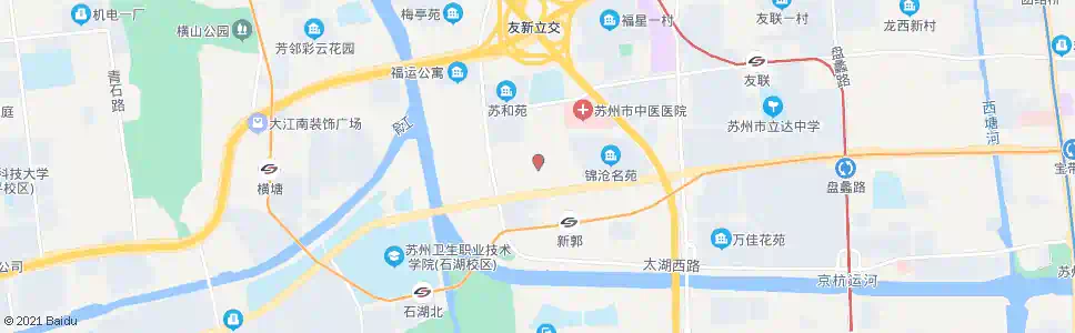 苏州宝带西路北_公交站地图_苏州公交_妙搜公交查询2025