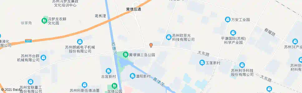 苏州上浜桥_公交站地图_苏州公交_妙搜公交查询2025