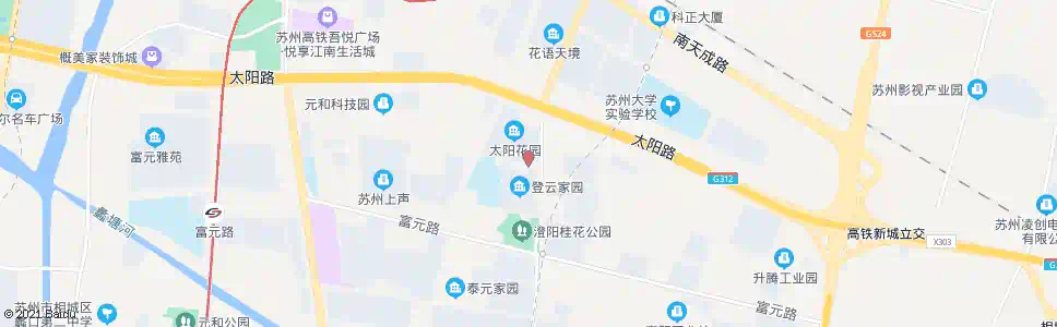 苏州登云家园北_公交站地图_苏州公交_妙搜公交查询2025