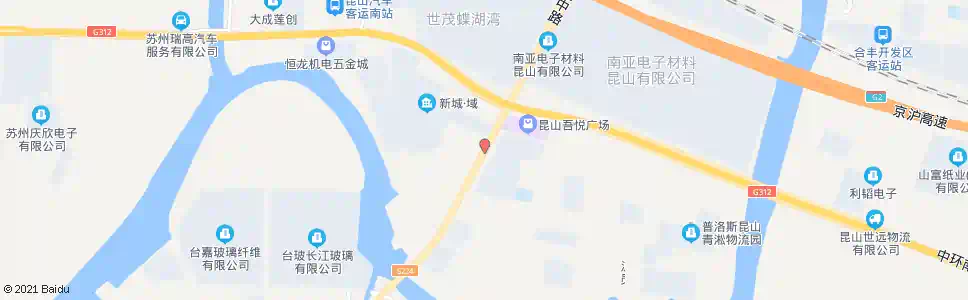 苏州新城域花园_公交站地图_苏州公交_妙搜公交查询2025