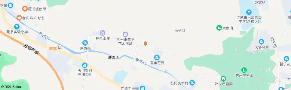 苏州五峰村委会_公交站地图_苏州公交_妙搜公交查询2025