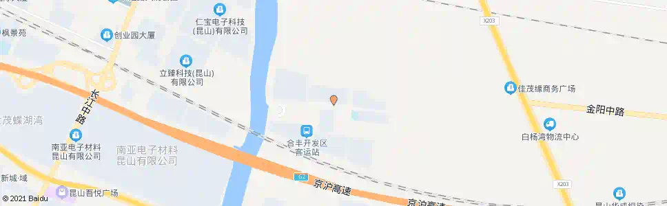 苏州沙葛新村_公交站地图_苏州公交_妙搜公交查询2025