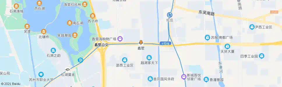 苏州蠡墅站_公交站地图_苏州公交_妙搜公交查询2025
