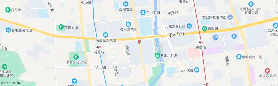 苏州水漾花城_公交站地图_苏州公交_妙搜公交查询2025
