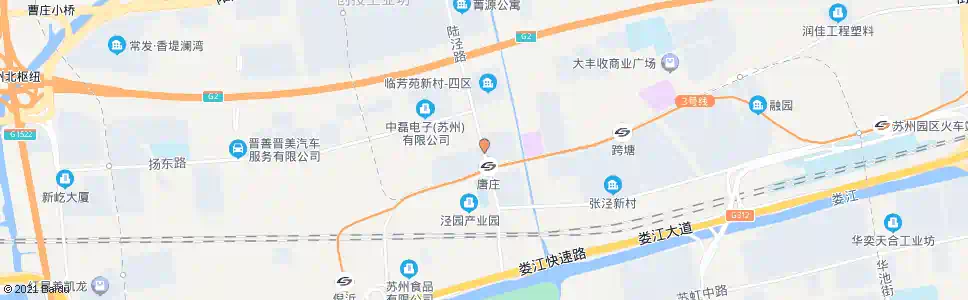 苏州临芳苑_公交站地图_苏州公交_妙搜公交查询2025