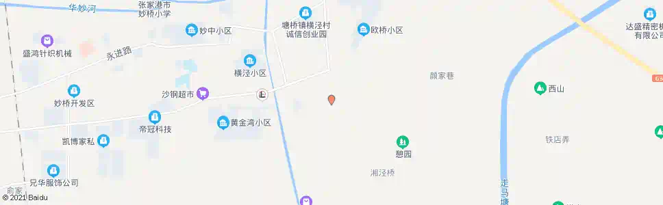 苏州横泾庙_公交站地图_苏州公交_妙搜公交查询2025