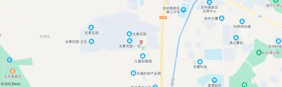苏州东渚龙景花园_公交站地图_苏州公交_妙搜公交查询2025